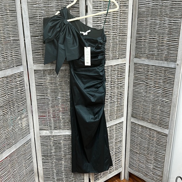 NWT Veronica Beard Belis Dress in Emerald Green size 0 - Picture 2 of 7